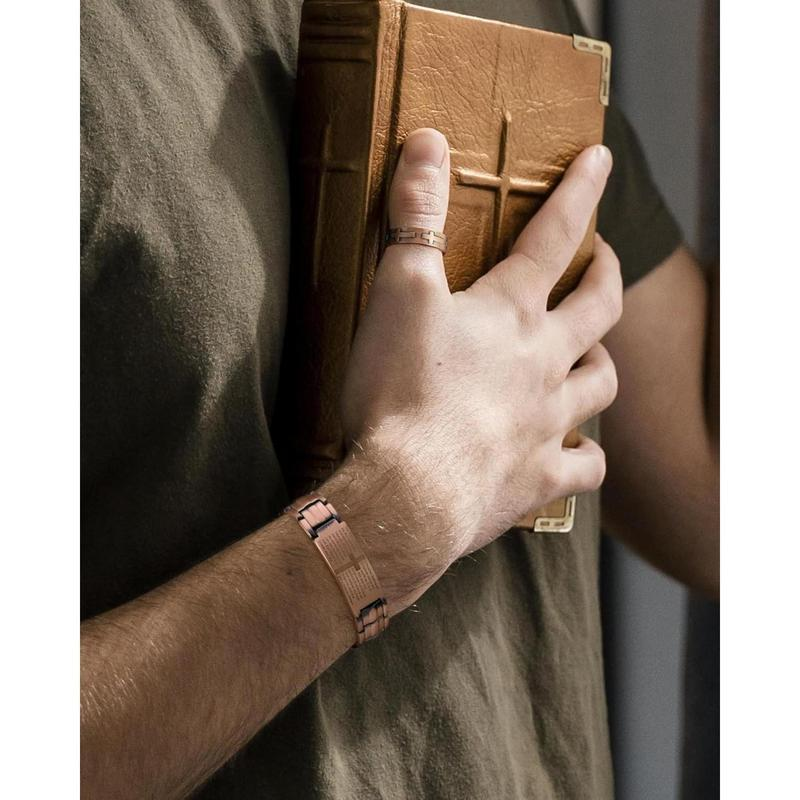 ✝️God’s Blessing Copper Magnetic Bracelet — Relieve fatigue and promote blood circulation