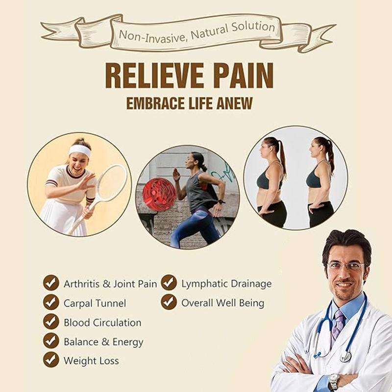 Pain Relief & Better Circulation — ✝️ God’s Blessing Magnetic Bracelet