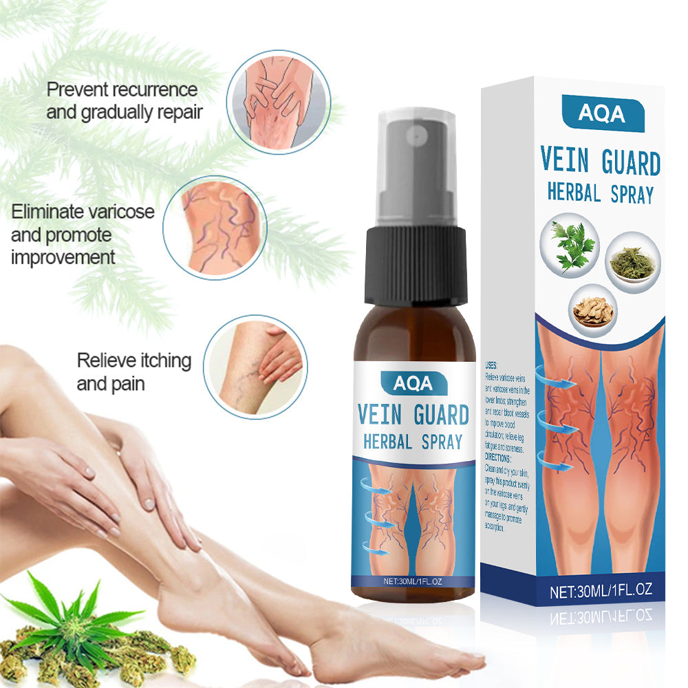 🔥Last 4 Hours 70% OFF✨AQA™ Vein Guard Herbal Spray