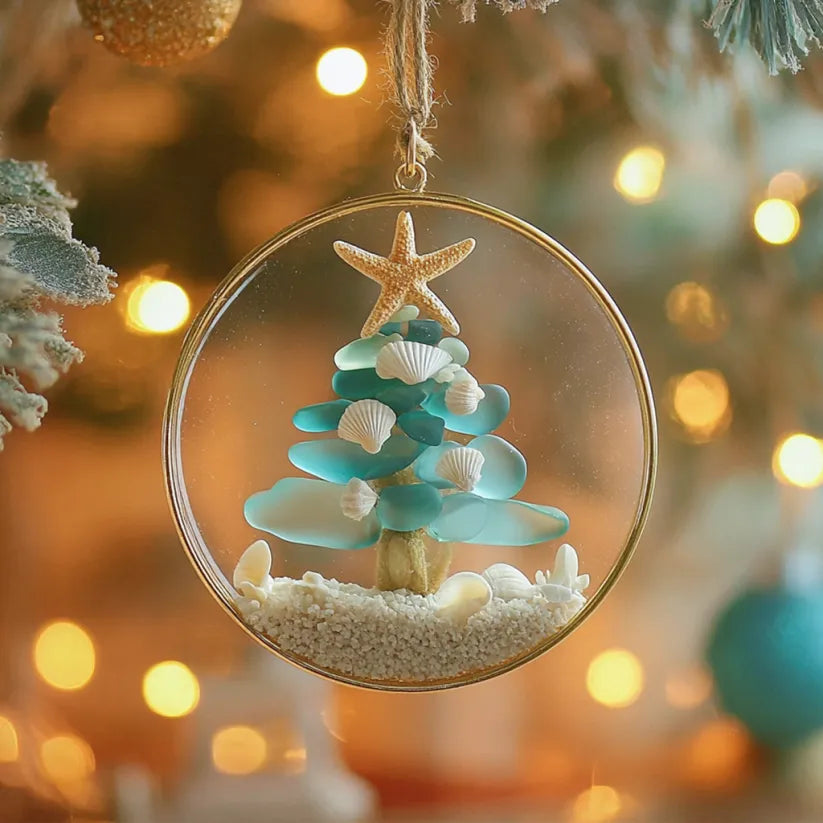 🌊Seaside Christmas Ornament 🎄✨