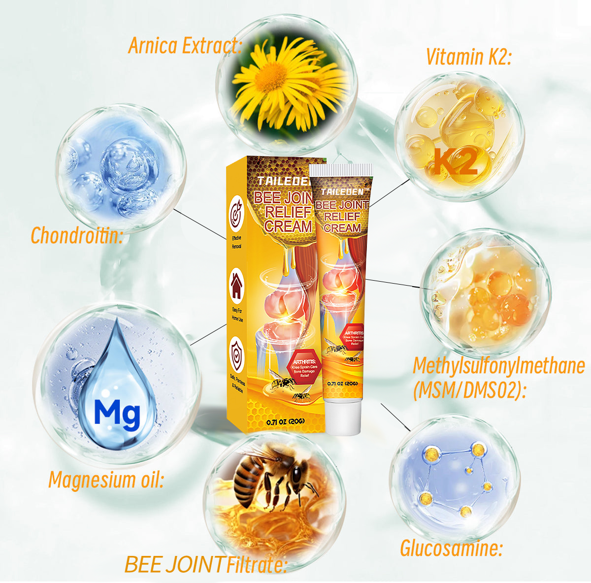🐝TAILEDEN™ Bee Venom Joint Repair Gel👨‍⚕️Approved by the Australian Orthopedic Association (AOA)
