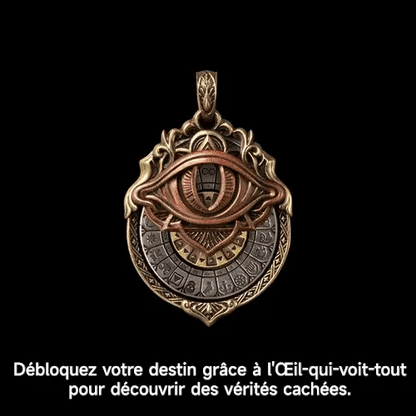 👁️‍🗨️🔥LAST DAY 52% OFF👁️‍🗨️Handmade Tarot Vision Pendant: Connect to Cosmic Wisdom Anytime(✨Comes with instruction manual)