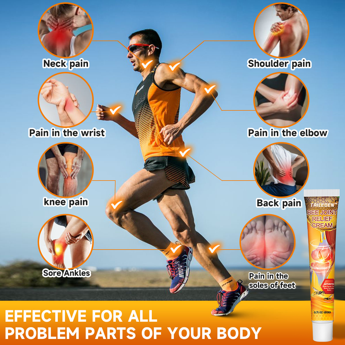 🐝TAILEDEN™ Bee Venom Joint Repair Gel👨‍⚕️Approved by the Australian Orthopedic Association (AOA)