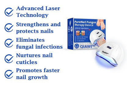 QIAWI™ PureNail Fungus Laser Device-✨Last Day Discount -𝟕0%𝐎𝐅𝐅 Made and Shipped from USA