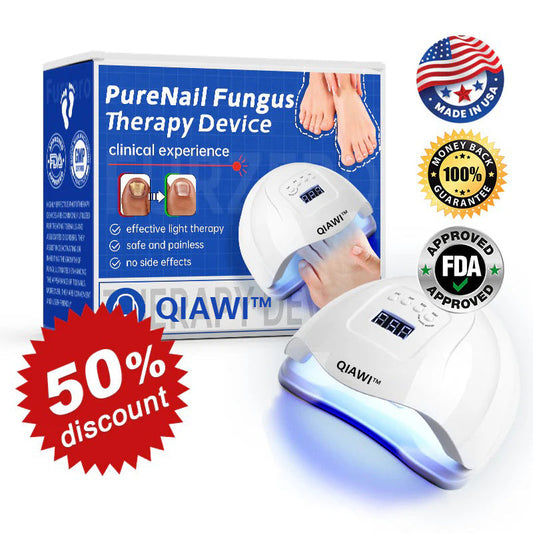 QIAWI™ PureNail Fungus Laser Device-✨Last Day Discount -𝟕0%𝐎𝐅𝐅 Made and Shipped from USA