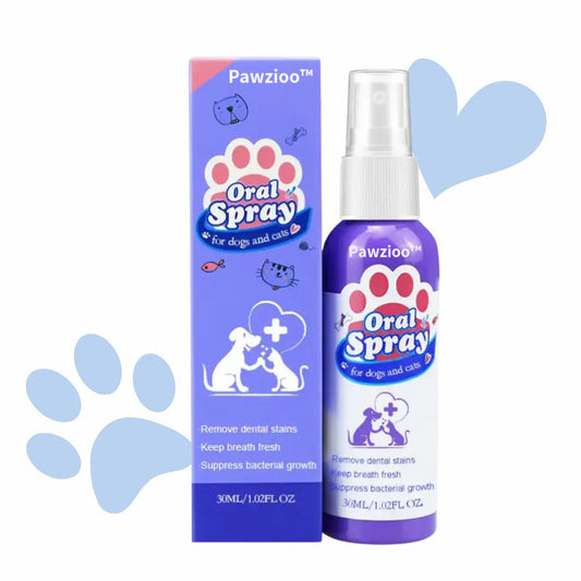 Pawzioo™ Oral Spray – The Easy Dental Fix for Dogs and Cats