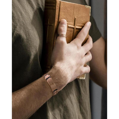 ✝️God’s Blessing Copper Magnetic Bracelet — Relieve fatigue and promote blood circulation