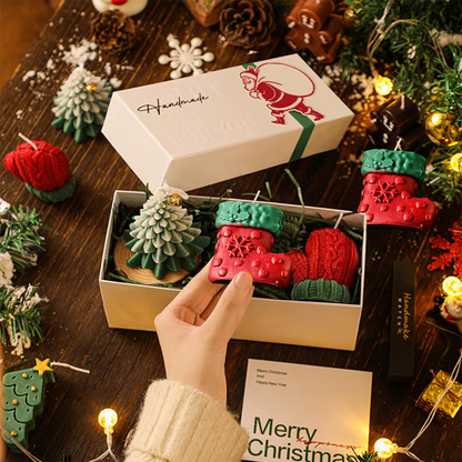 🔥LAST DAY 50% OFF - 🎄Christmas Scented Candle Set