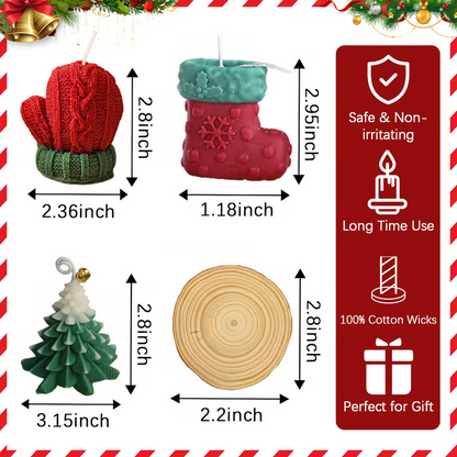 🔥LAST DAY 50% OFF - 🎄Christmas Scented Candle Set