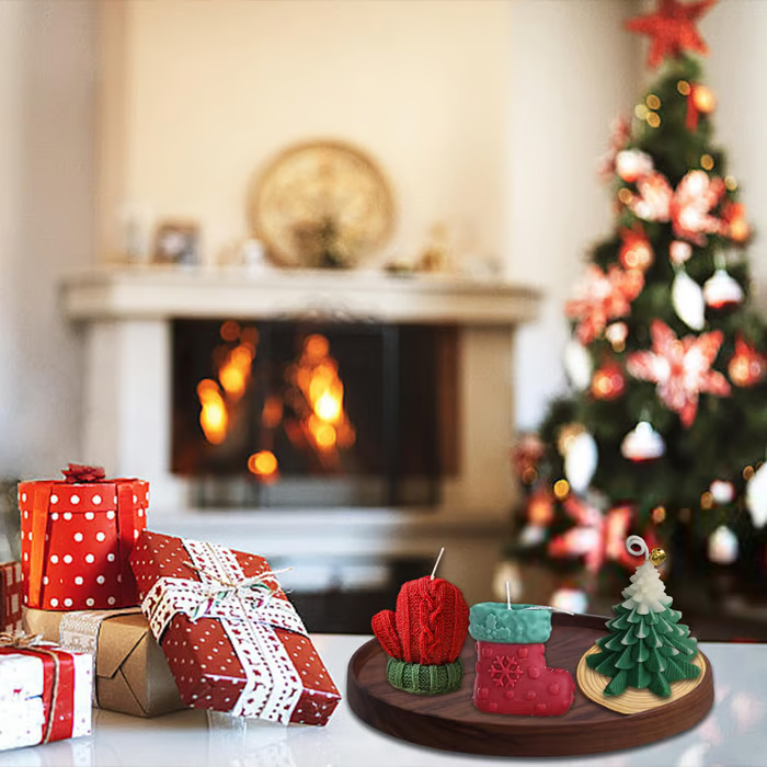 🔥LAST DAY 50% OFF - 🎄Christmas Scented Candle Set