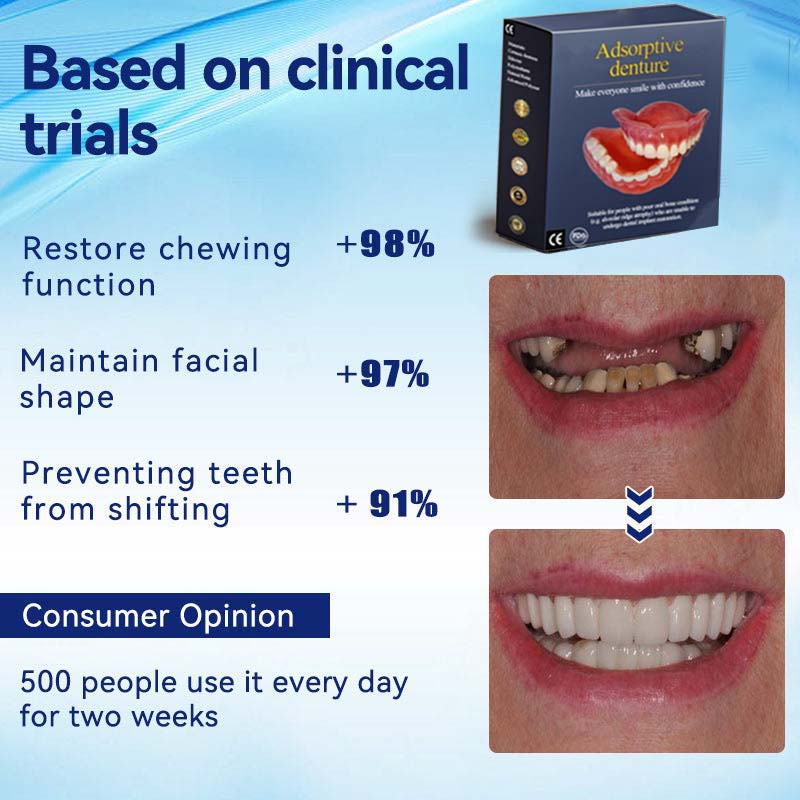 Official Store: QlAWI™Adsorptive denture(Limited time discountlast 30 minutes