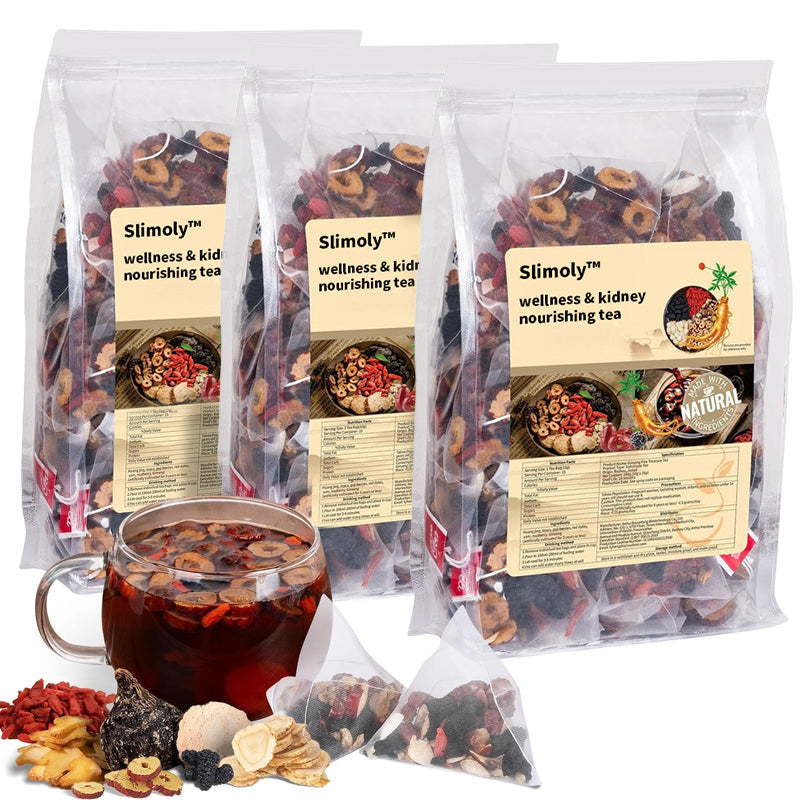 Slimoly™ Wellness & Kidney-Nourishing Tea – Nature’s Vitality Blend 🌿⚡ | New Packaging!