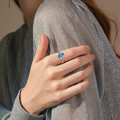 🔥Last Day 51% OFF 🎁Exquisite Color Change Mood Rings Moonstone for Women