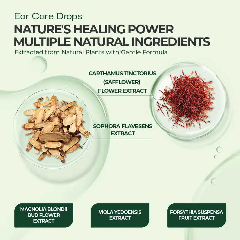 Juxek™ Ear Care Drops – Natural Plant Formula | Calm the Ringing, Clear the Discomfort