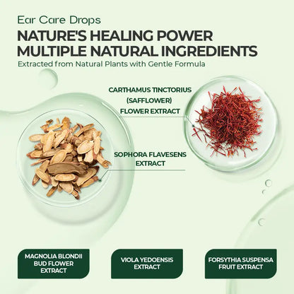 Juxek™ Ear Care Drops – Natural Plant Formula | Calm the Ringing, Clear the Discomfort