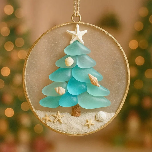 🌊Seaside Christmas Ornament 🎄✨