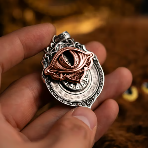 👁️‍🗨️🔥LAST DAY 52% OFF👁️‍🗨️Handmade Tarot Vision Pendant: Connect to Cosmic Wisdom Anytime(✨Comes with instruction manual)