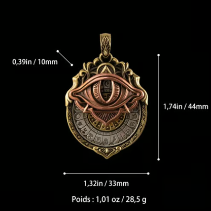 👁️‍🗨️🔥LAST DAY 52% OFF👁️‍🗨️Handmade Tarot Vision Pendant: Connect to Cosmic Wisdom Anytime(✨Comes with instruction manual)
